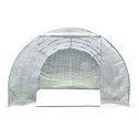 Serre tunnel maraîchère 3x8m BIANCA couverture PE armé - Green Protect