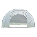 Serre tunnel maraîchère 4x8m BIANCA couverture PE armé - Green Protect