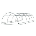 Serre tunnel maraîchère 4x8m BIANCA couverture PE armé - Green Protect