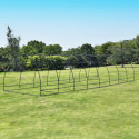 Serre tunnel maraîchère 4x10m BIANCA couverture PE armé - Green Protect