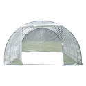 Serre tunnel maraîchère 4x10m BIANCA couverture PE armé - Green Protect