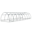 Serre tunnel maraîchère 4x10m BIANCA couverture PE armé - Green Protect