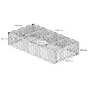 Clapier en bois FSC et grillage évolutif - Shelty Pet