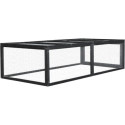 Clapier en bois FSC et grillage évolutif - Shelty Pet