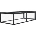 Clapier en bois FSC et grillage évolutif - Shelty Pet