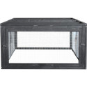 Clapier en bois FSC et grillage évolutif - Shelty Pet