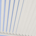 Pergola bioclimatique adossée en alu blanc 3x3m - store latéral en option - Ombrea VS