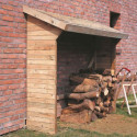 Abri bûches 1,9m² en bois traité Memphis - Cerland	
