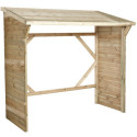 Abri bûches 1,9m² en bois traité Memphis - Cerland	