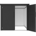 Abri pour 4 vélos en métal anthracite Kosto 3,7m² - X-METAL
