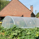 Serre tunnel Mini-serre à pieds arrondis 3,7x4,5m - bâche PE 200µ - sans aérations - Serres Tonneau