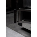 Poêle à bois en acier noir – Narvi Kuru 14