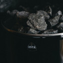 Poêle à bois en acier noir – Narvi Luosto