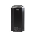 Poêle électrique 3,6kW en acier noir – avec commande - Narvi Minex