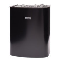 Poêle électrique 9kW en acier noir - commande à distance - Narvi NC