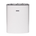 Poêle électrique sauna 9kW Narvi NC - Acier blanc - Commande à distance - 43,5x31,5x52cm