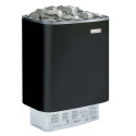 Poêle électrique 6kW en acier noir – avec commande - Narvi NM