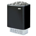 Poêle électrique 6kW en acier noir – avec commande - Narvi NM