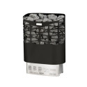 Poêle électrique 4,5kW en acier noir – avec commande - NS - Narvi