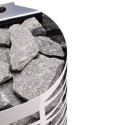Poêle électrique 3kW en acier inox – avec commande - NS Mini - Narvi