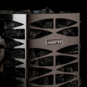 Poêle électrique 9kW en acier inox - commande à distance - SAANA - Narvi