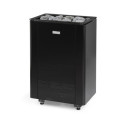 Poêle électrique 9kW en acier noir – commande à distance - Ultra Small - Narvi