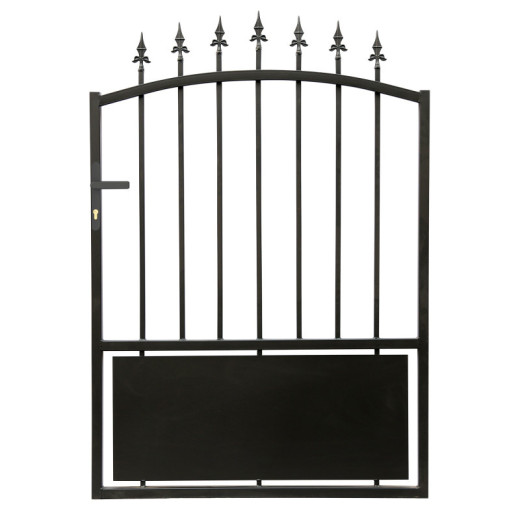 Portillon semi-ajouré en fer 100x144cm AURORE - X-METAL