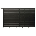 Portail coulissant plein en fer 350x182cm ORIS - X-METAL