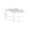 Carport adossé LIBECCIO 16m² en alu anthracite et polycarbonate – Trigano