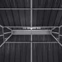 Pavillon en alu argent et toit en acier Olan 435x311cm - SOJAG