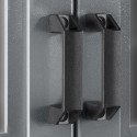 Pavillon en alu argent et toit en acier Olan 435x311cm - SOJAG