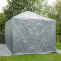 Couverture d'hiver en polyéthylène gris pour pergola 298x363cm - SOJAG