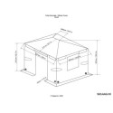 Couverture d'hiver en polyéthylène gris pour pergola 363x598cm - SOJAG
