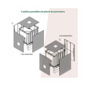 Cache récupérateur d'eau – 1000L – KUBO - Cerland