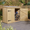 Coffre abri multifonctions en bois traité - 2000L - Rowlinson