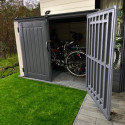Coffre de jardin multifonctions 2100L en PVC - Duramax