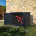 Coffre de jardin multifonctions 2100L en PVC - Duramax