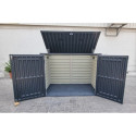 Coffre de jardin multifonctions 2100L en PVC - Duramax