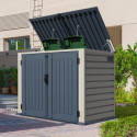 Coffre de jardin multifonctions 2100L en PVC - Duramax