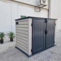 Coffre de jardin multifonctions 2100L en PVC - Duramax
