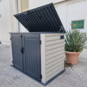 Coffre de jardin multifonctions 2100L en PVC - Duramax
