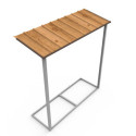 Abri de jardin en métal imitation bois 4,78m² avec appentis + kit fondation ALPINE - DURAMAX