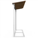 Abri de jardin en métal imitation bois 4,78m² avec appentis + kit fondation ALPINE - DURAMAX