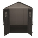 Abri de jardin en PVC 4,41m² DarkGrey StoreMax - DURAMAX