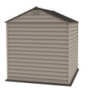 Abri de jardin en PVC 4,41m² DarkGrey StoreMax - DURAMAX
