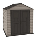 Abri de jardin en PVC 4,41m² DarkGrey StoreMax - DURAMAX