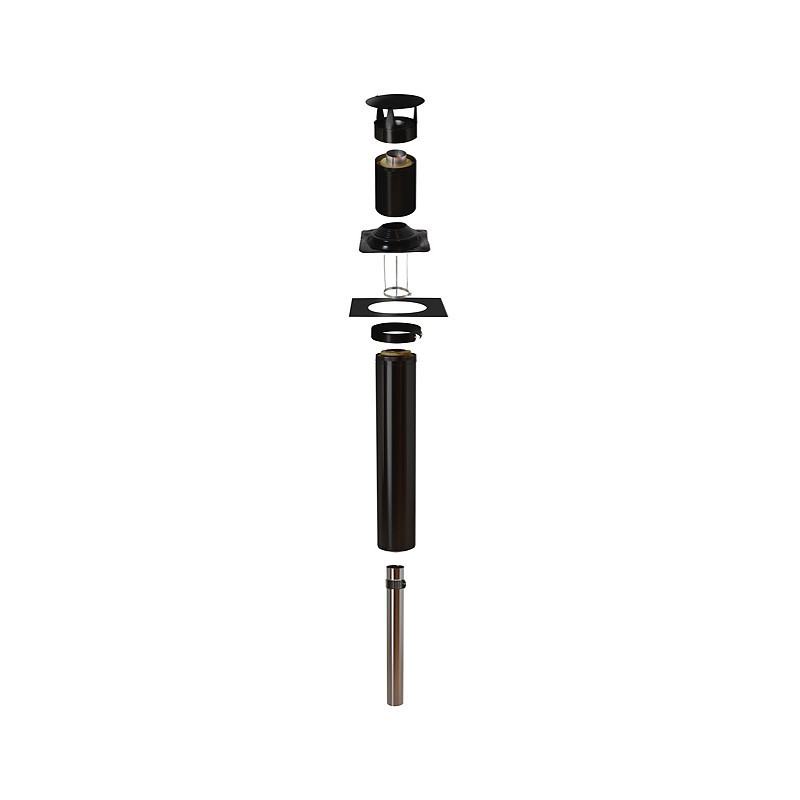 Kit de cheminée Ø119mm pour sauna extérieur – Narvi 15