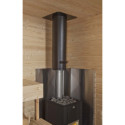 Kit de cheminée Ø119mm avec registre et isolation plafond pour sauna extérieur – Narvi 15