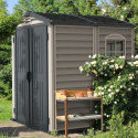 Abri de jardin en PVC 3,65m² Storemate + plancher - DURAMAX