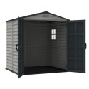 Abri de jardin en PVC 3,65m² Storemate + plancher - DURAMAX
